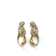 Cargar imagen en el visor de la galería, Aretes elegante de eslabón