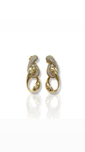 Cargar imagen en el visor de la galería, Aretes elegante de eslabón