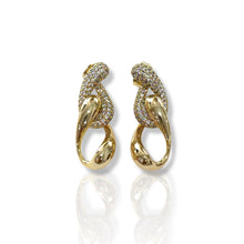 Cargar imagen en el visor de la galería, Aretes elegante de eslabón