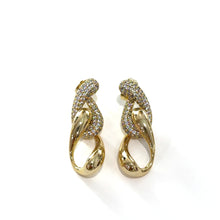 Cargar imagen en el visor de la galería, Aretes elegante de eslabón