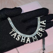 Cargar imagen en el visor de la galería, Cadena tenis con nombre