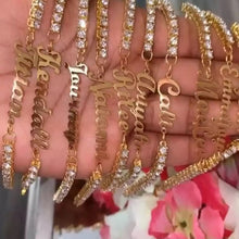 Cargar imagen en el visor de la galería, Pulsera Tenis Personalizada