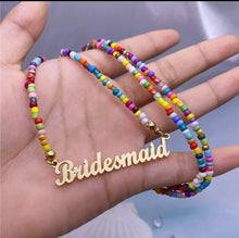 Cargar imagen en el visor de la galería, Collar de cerámica blanda personalizada