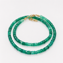Cargar imagen en el visor de la galería, Green ónix natural neclace
