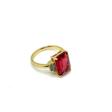 Cargar imagen en el visor de la galería, Anillo piedra Roja
