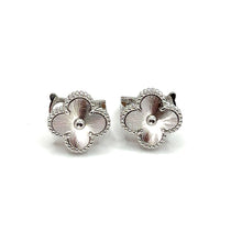 Cargar imagen en el visor de la galería, Earrings clover Silver
