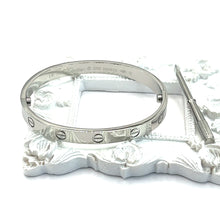 Cargar imagen en el visor de la galería, Pulsera carti 19 lisa Silver con destornillador
