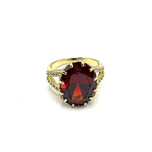 Cargar imagen en el visor de la galería, Anillo piedra roja
