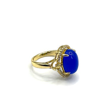 Cargar imagen en el visor de la galería, Anillo piedra azul ópalo
