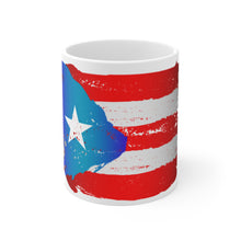 Cargar imagen en el visor de la galería, Taza con bandera Puerto Rico
