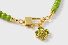 Cargar imagen en el visor de la galería, Green necklace with pendant
