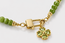 Cargar imagen en el visor de la galería, Green necklace with pendant
