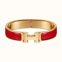 Cargar imagen en el visor de la galería, Pulsera H en rojo Stainless Steel
