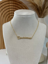 Cargar imagen en el visor de la galería, Dominican necklace stainless Steel PVD 14 k
