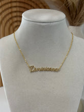Cargar imagen en el visor de la galería, Dominican necklace stainless Steel PVD 14 k
