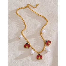 Cargar imagen en el visor de la galería, Collar de mariquitas
