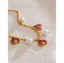 Cargar imagen en el visor de la galería, Collar de mariquitas
