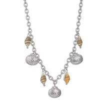 Cargar imagen en el visor de la galería, Silver rolo necklace con charms
