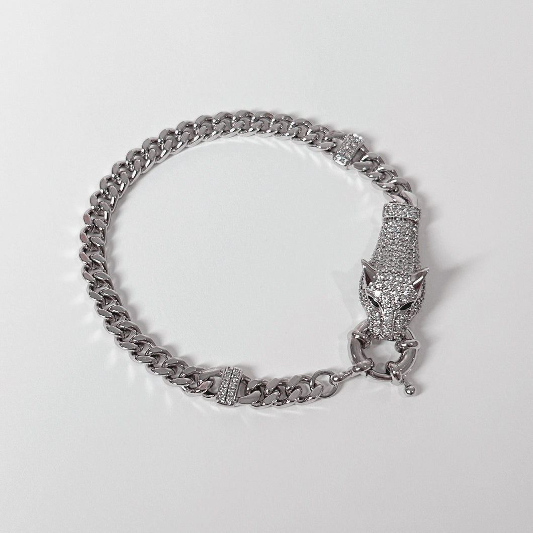 Brazalete Silver de pantera