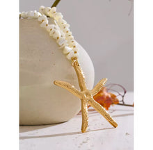 Cargar imagen en el visor de la galería, Big Starfish with paper clip necklace

