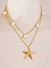 Cargar imagen en el visor de la galería, Starfish Layers con perlas
