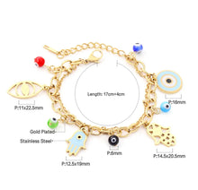 Cargar imagen en el visor de la galería, Pulsera colgantes
