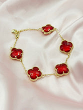 Cargar imagen en el visor de la galería, Red Clover brazalete
