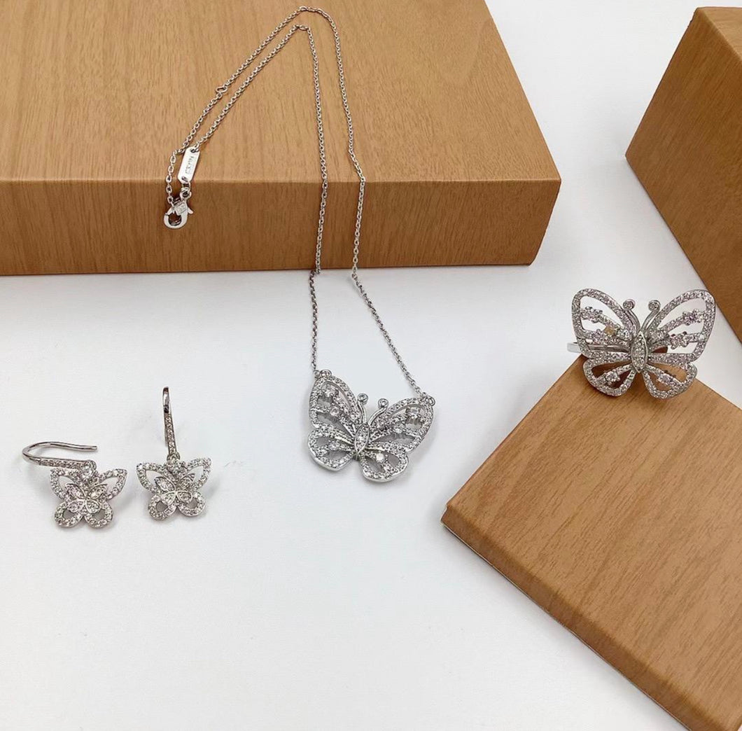 Set mariposa en Silver