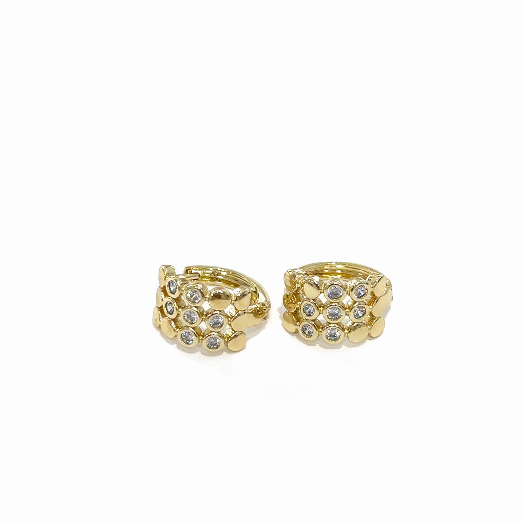 Algollas con piedras clear