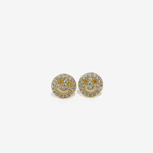 Cargar imagen en el visor de la galería, Emoji stud Gold Plated 14 k
