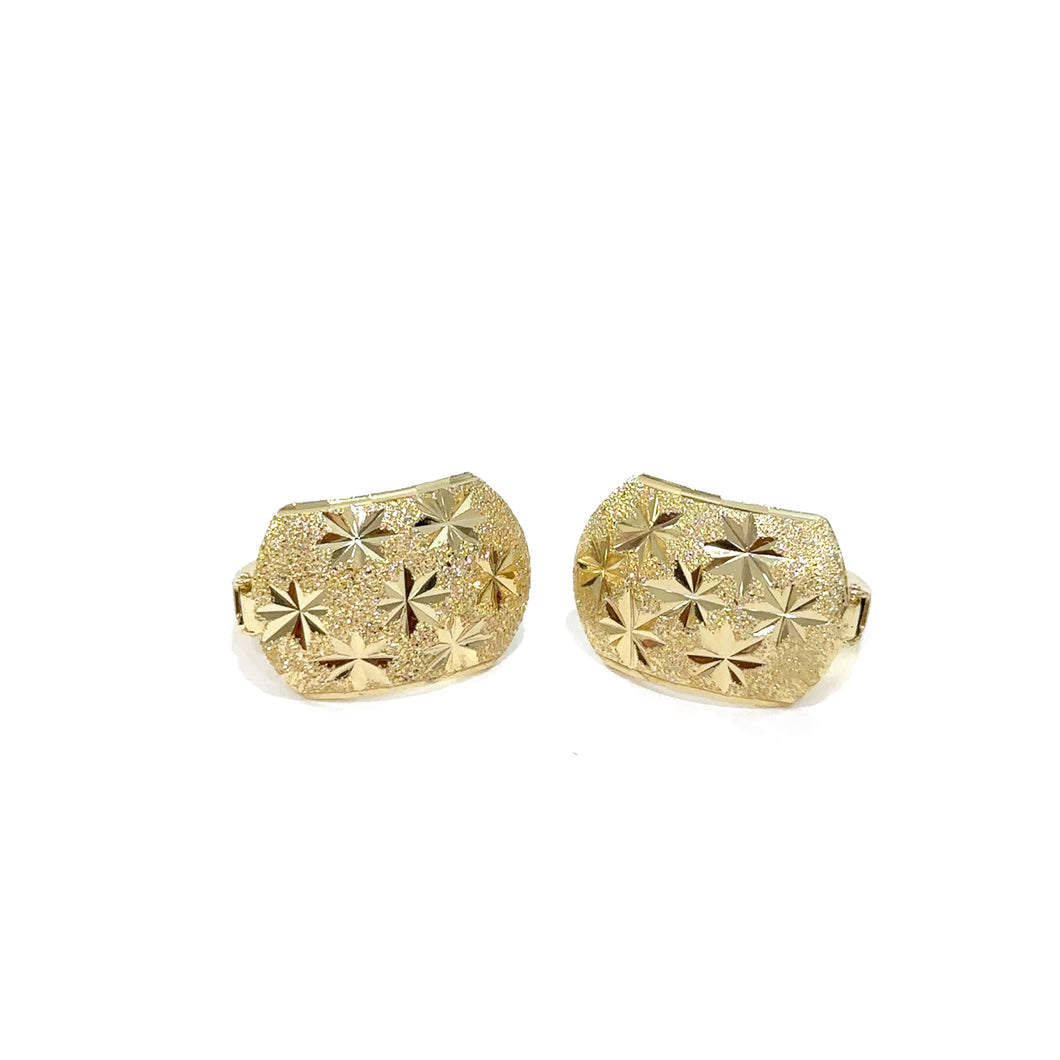 Estrellitas Aretes cierre omega
