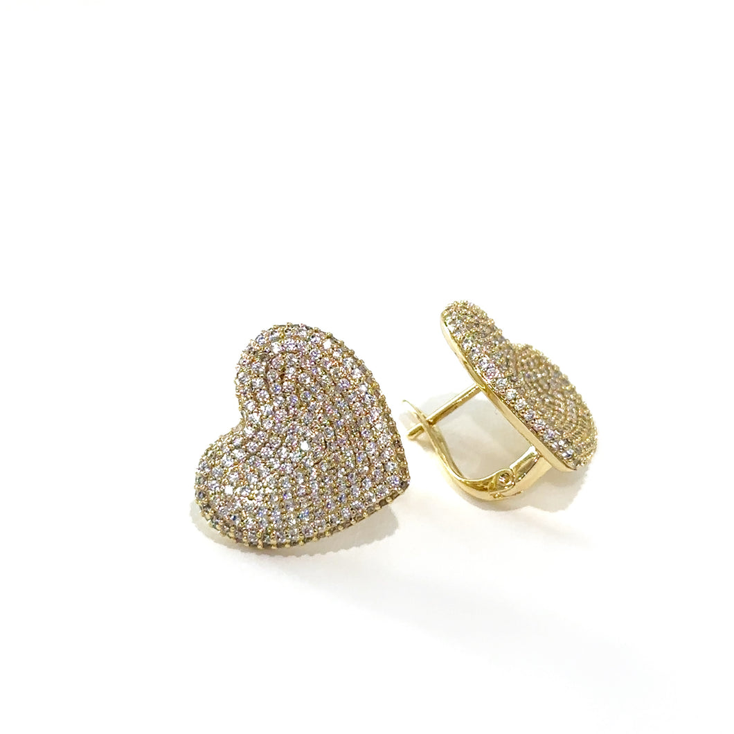 Aretes de corazón