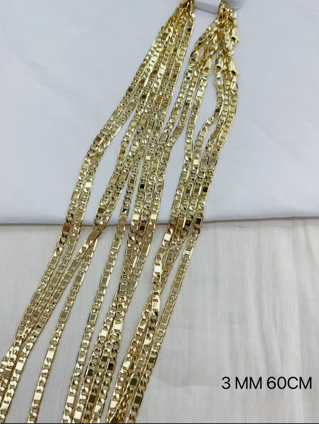 Cadena plana 60 cm