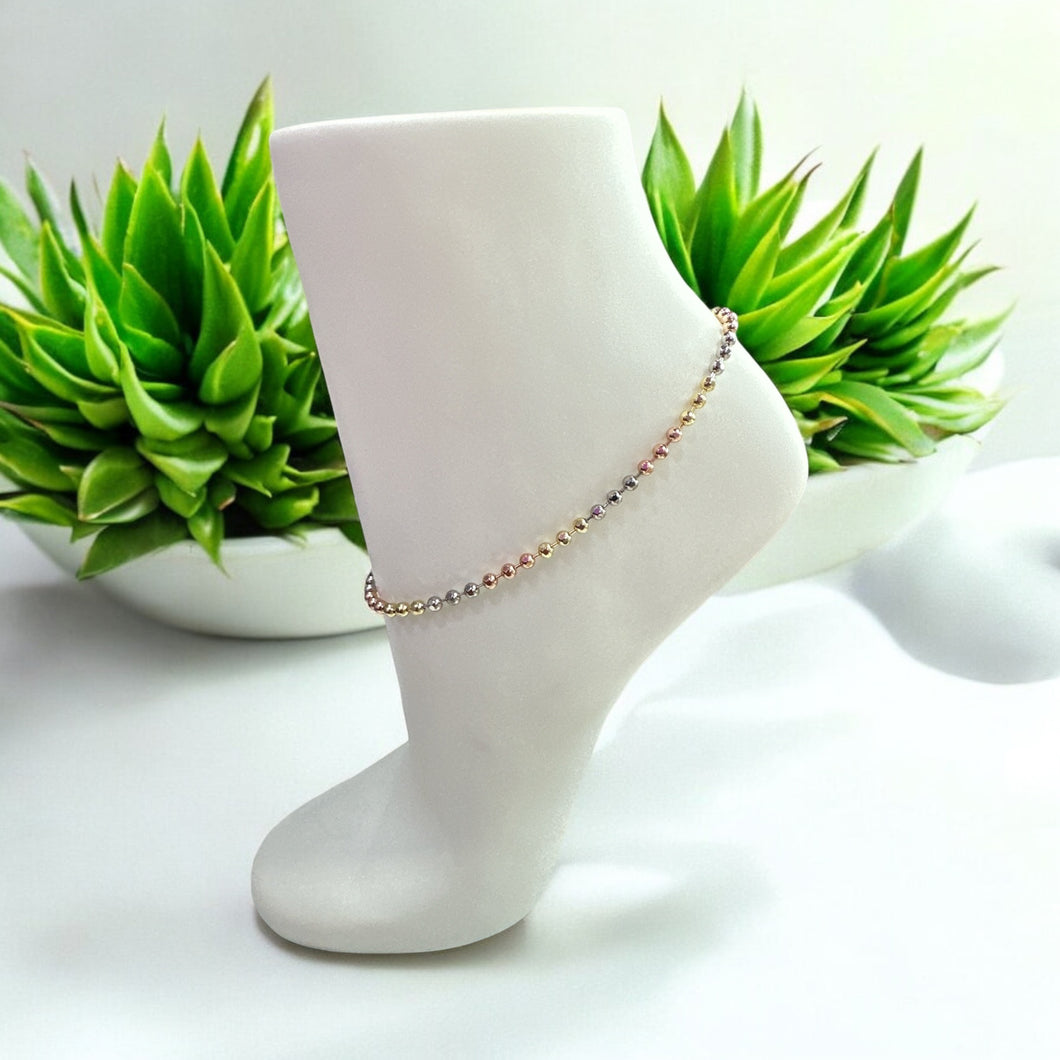 Anklet 3 tonos de balines