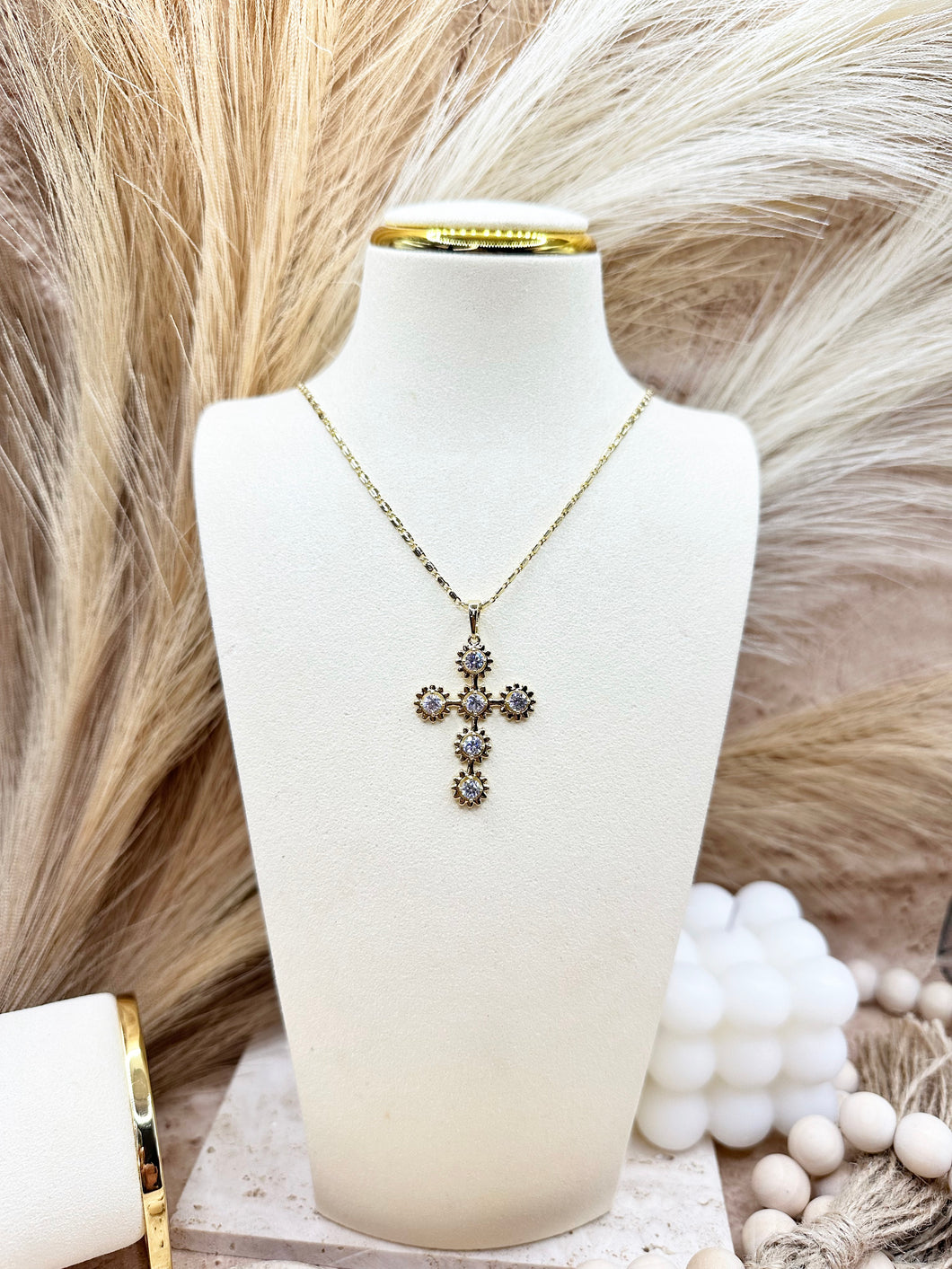 Sun Flower Cross