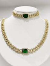 Cargar imagen en el visor de la galería, Necklace set elante Gold Plated 14 k
