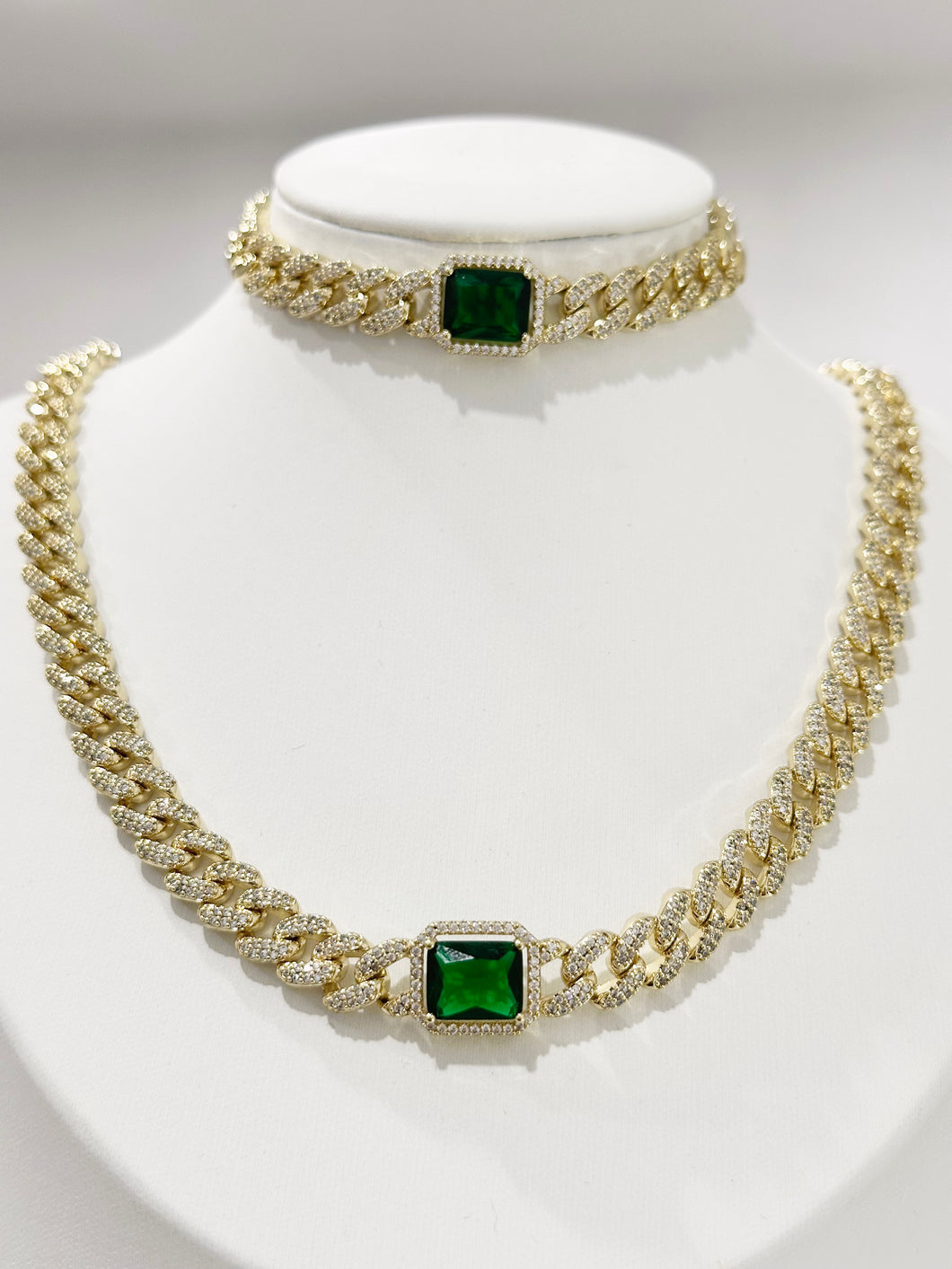 Necklace set elante Gold Plated 14 k