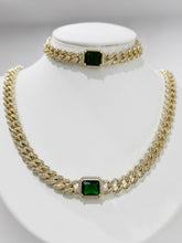 Cargar imagen en el visor de la galería, Necklace set elante Gold Plated 14 k
