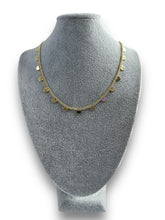 Cargar imagen en el visor de la galería, Collar de corazones de colgantes
