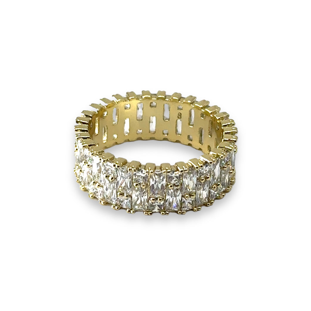 Anillo baguette