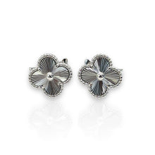 Cargar imagen en el visor de la galería, Clover earrings Silver
