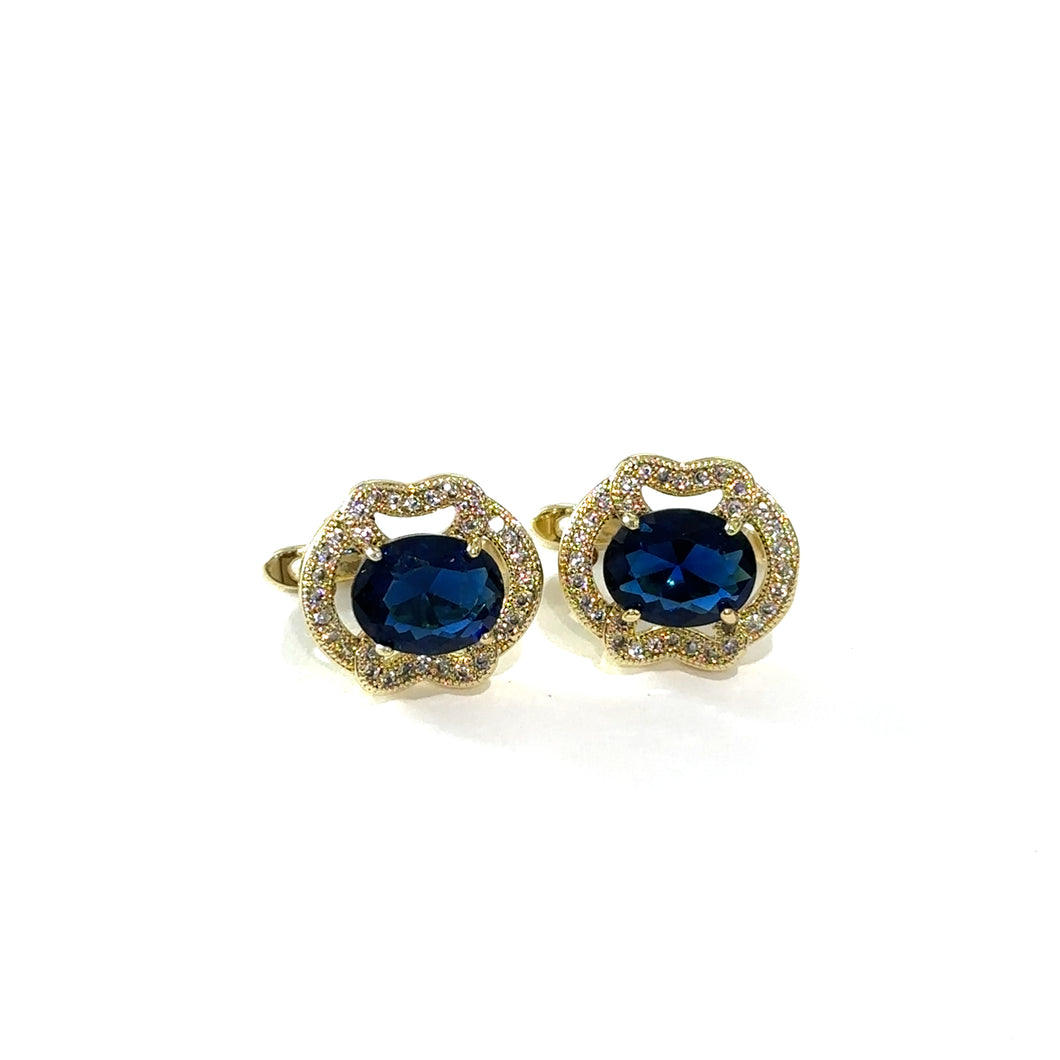 Blue stone Earrings