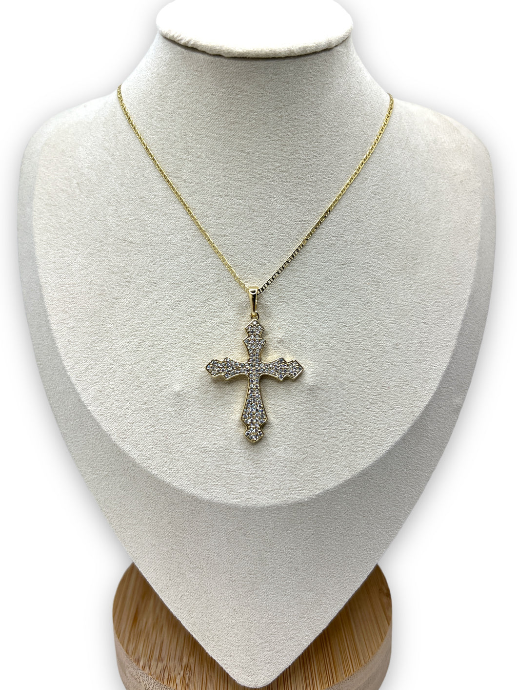 Cross in fine Necklace