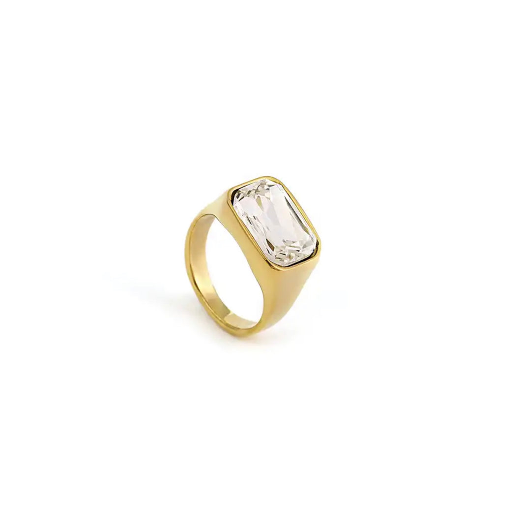 Clear Square Ring