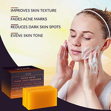 Cargar imagen en el visor de la galería, VALITIC Kojic Acid Dark Spot Remover Soap Bars with Vitamin C, Retinol, Collagen, Turmeric - Original Japanese Complex Infused with Hyaluronic Acid, Vitamin E, Shea Butter, Castile Olive Oil (2 Pack)
