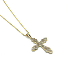 Cargar imagen en el visor de la galería, Cross in fine Necklace
