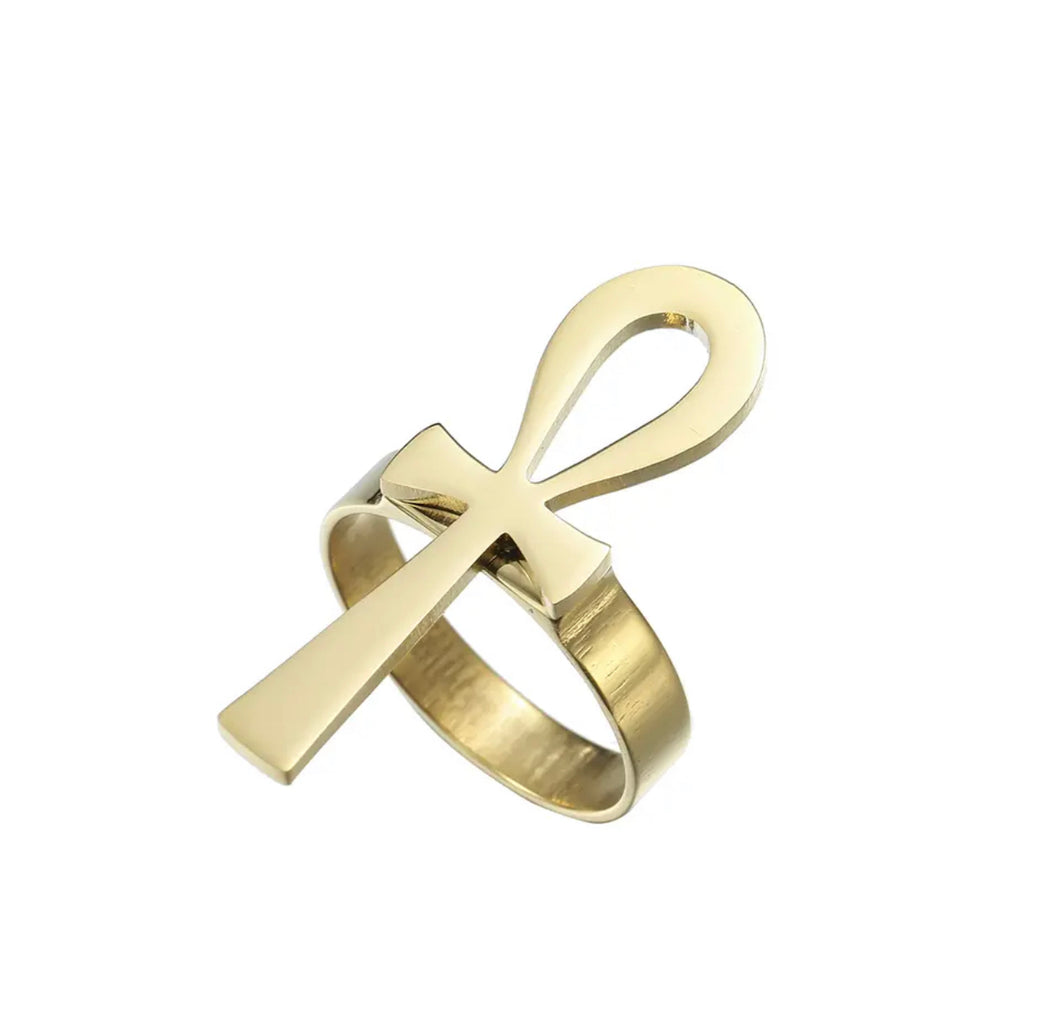 Cruz egipcia Ring