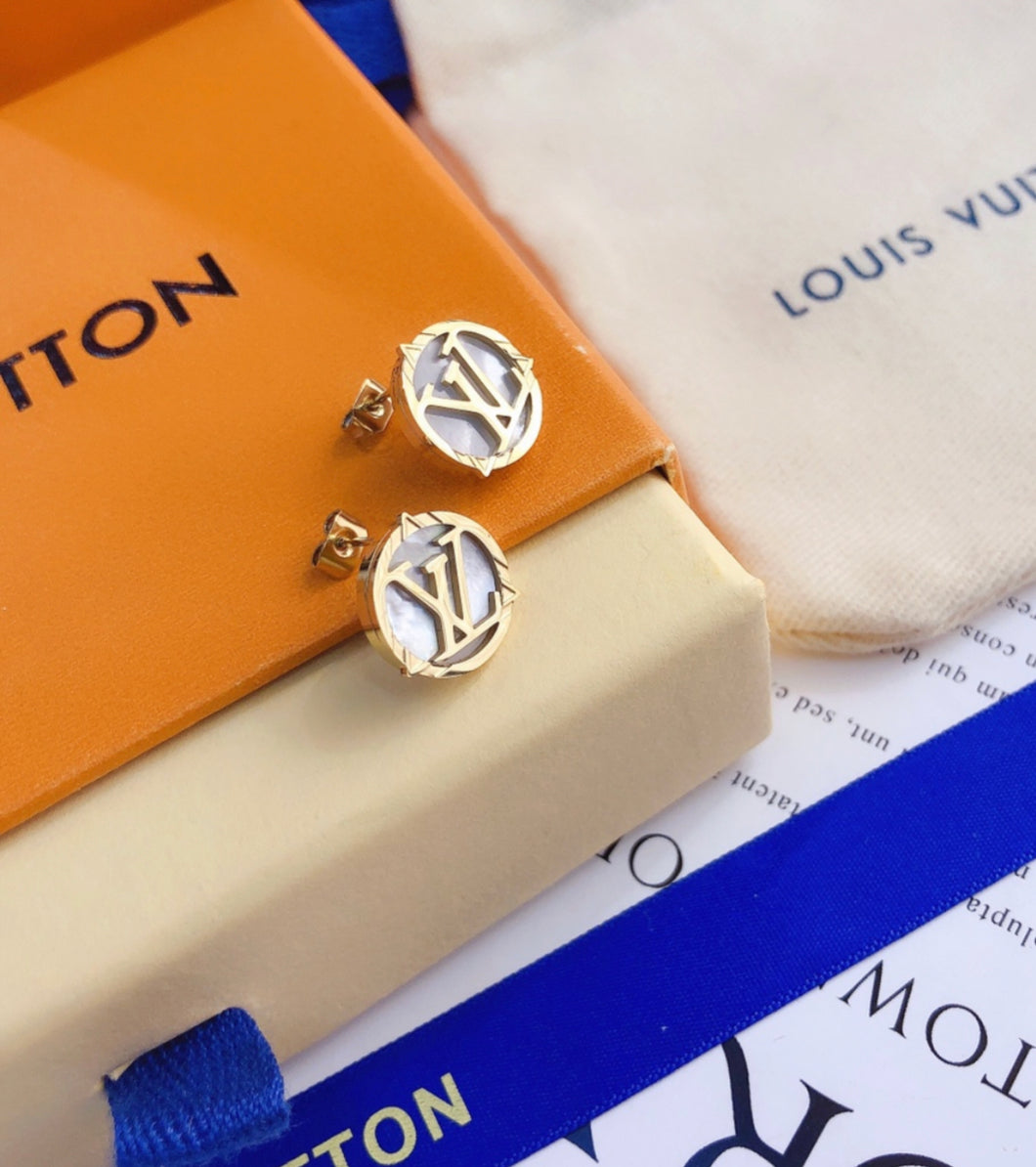 Nácar Lv aretes