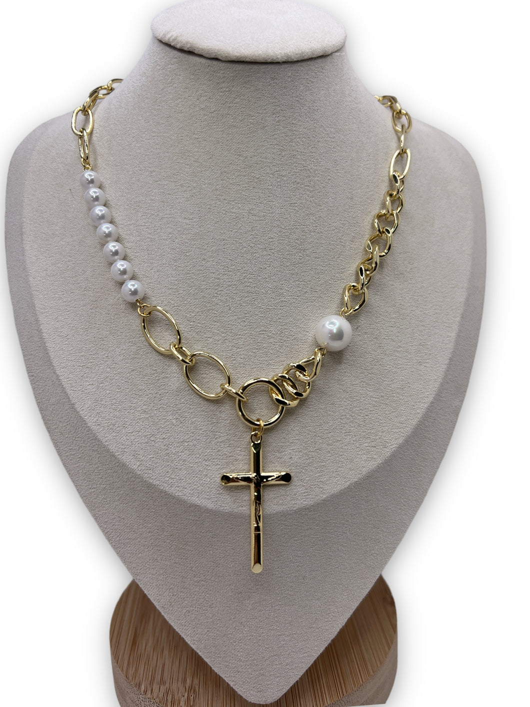 Santa Cross Necklace