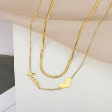 Cargar imagen en el visor de la galería, Fine Love Necklace
